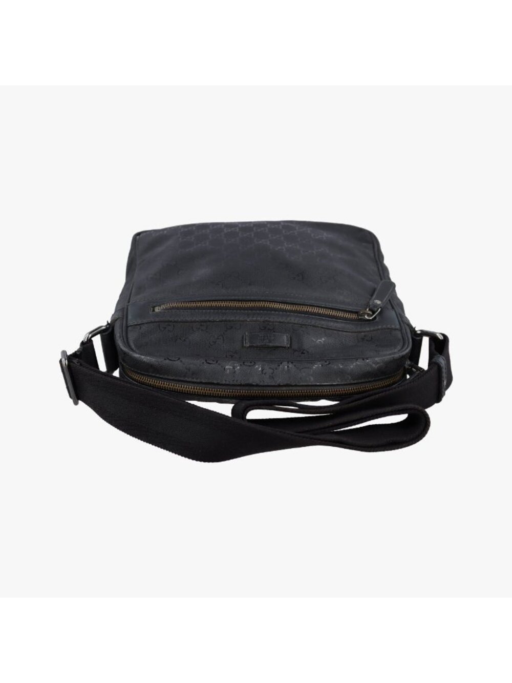 ★SOLD★ Gucci GG Supreme Messenger Black Canvas Tote - Picture 8 of 15